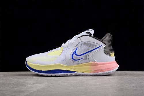 【360】[DJ6013-100]-[KYRIE LOW 5 EP WHITE/LIGHT YELLOW/ROYAL/PINK]-[MAN:40-46]