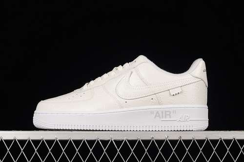 【850】[LV3369-100]-[L*V X AIR FORCE 1 LOW 07 BEIGE/BEIGE/WHITE]-[WOMAN:35.5-39]-[MAN:40-47.5]