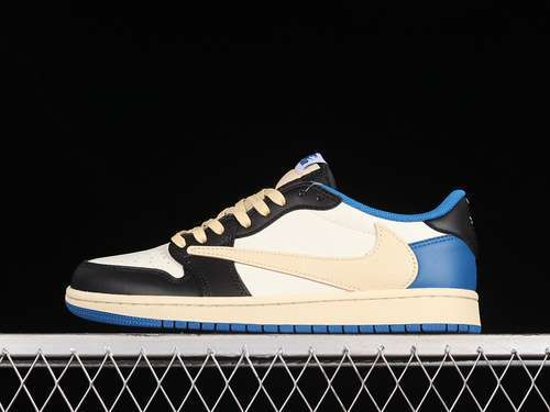 【320[DM7866-140]-[TRAVIS SCOTT X AIR JORDAN 1 LOW OG OFF WHITE/BLUE/BLACK]-[WOMAN:36-39]-[MAN:40-46]
