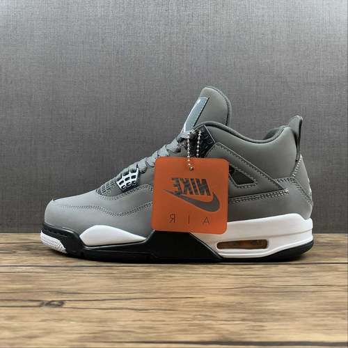 【430】[308497-007]-[AIR JORDAN 4 RETRO 2019 COOL GREY/CHROME-DARK CHARCOAL]-[MAN:40-47.5]