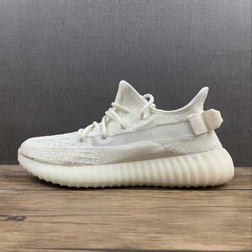 【300】[HQ6316]-[YEEZY BOOST 350 V2 CLOUD WHITE/CLOUD WHITE/CLOUD WHITE]-[WOMAN:36-39]-[MAN:40-48]