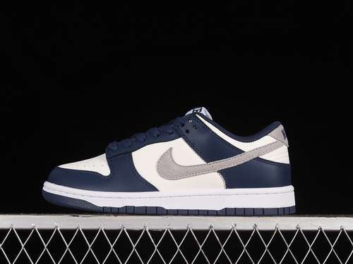 【270】[FD9749-400]-[DUNK LOW MIDNIGHT NAVY/LIGHT SMOKE GREY/SUMMIT WHITE]-[WOMAN:36-39]-[MAN:40-46]