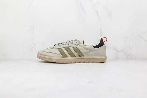 【300】[EE6664]-[SAMBA OG SHOES SESAME/CYBER METALLIC/CORE BLACK]-[MAN:40-45]