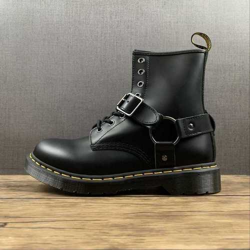 【450】[DR.MARTENS HIGH BOOTS BLACK/BLACK/BLACK]-[WOMAN:35-39]-[MAN:40-44]