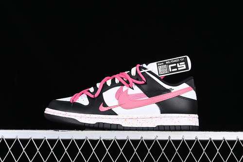 【290】[FD4623-131]-[DUNK LOW MULTI COLOR WHITE/BLACK/PINK]-[WOMAN:36-40]