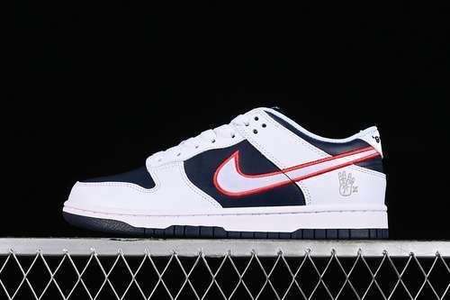 【250】[DZ2780-100]-[DUNK LOW PREMIUM HOUSTON COMETS FOUR PEAT OBSIDIAN/WHITE/UNIVERSITY RED/GREY]