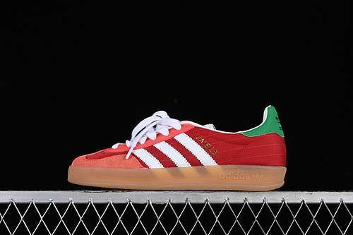 【240】[IF9641]-[ORIGINALS GAZELLE INDOOR OLYMPIC PACK BETTER SCARLET/CLOUD WHITE/GUM]-[UNISEX:35-44]