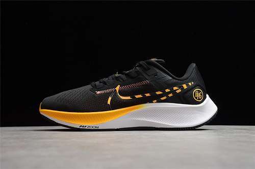 【280】[DM7602-001]-[AIR ZOOM PEGASUS 38 BLUE RIBBON SPORTS BLACK/WHITE/ORANGE]-[UNSIEX:36-45]