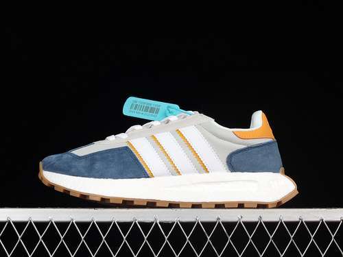 【280】[GW0559]-[RETROPY E5 SHOES ORBIT GREY/CLOUD WHITE/ALTERED BLUE]-[MAN:40-45]