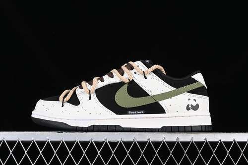 【330】[DD1391-100]-[DUNK LOW SB WHITE/BLACK/GREEN]-[WOMAN:35.5-39]-[MAN:40-46]