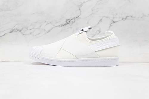 【220】[S81338]-[SUPERSTAR SLIPON SHOES CLOUD WHITE/CLOUD WHITE/CLOUD WHITE]-[WOMAN:36-39]-[MAN:40-44]