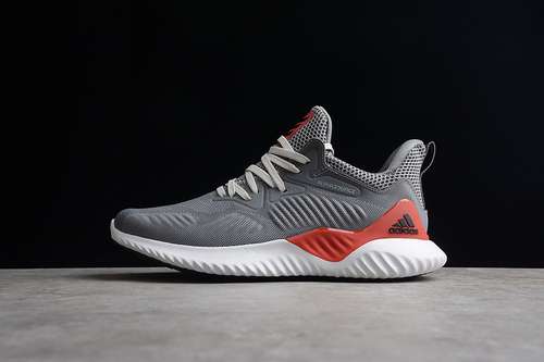 【260】[AC8625]-[ALPHABOUNCE BEYOND SHOES COOL GREY/CLOUD WHITE/RED]-[WOMAN:36-39]-[MAN:40-45]
