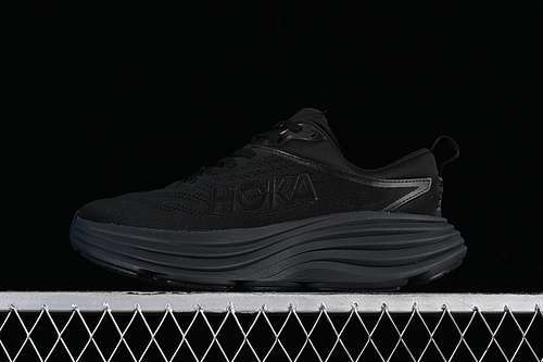 【260】[1123202 BBLC]-[HOKA ONE ONE BONDI 8 BLACK]-[WOMAN:35.5-39]-[MAN:40-46]