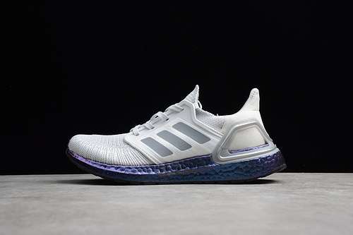 [EG0755]-[ULTRA BOOST 20 CONSORTIUM SHOES WHITE/PURPLE]-[WOMAN:36-39]-[MAN:40-44]