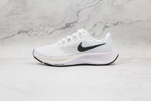 【280】[BQ9646-100]-[AIR ZOOM PEGASUS 37 PURE PLATINUM WHITE/PURE PLATINUM/BLACK]-[UNSIEX:36-45]