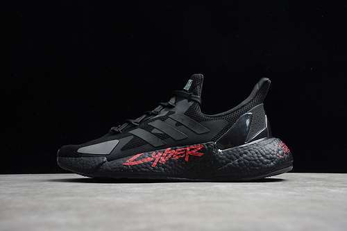 【320】[FZ3091]-[AD CYBERPUNK 2077 X X9000L4 CORE BLACK/CORE BLACK/RED]-[WOMAN:36-39]-[MAN:40-45]