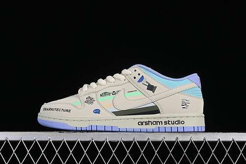 【380】[MU0232-363]-[SB DUNK LOW GREY/GREEN/BLUE/PURPLE]-[WOMAN:36-39]-[MAN:40-45]