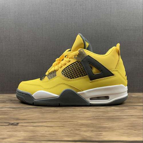 【300】[CT8527-700]-[AIR JORDAN 4 RETRO LIGHTNING 2021 TOUR YELLOW/MULTI-COLOR/MULTI-COLOR]