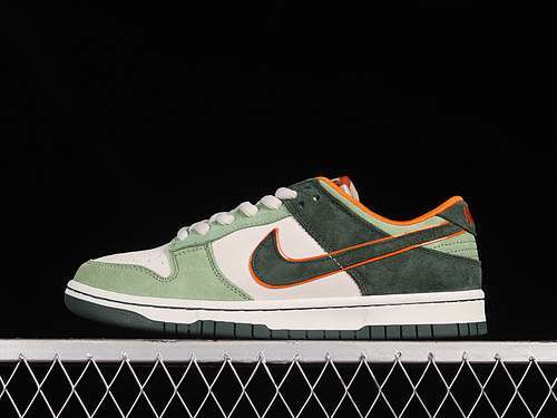 【400】[LF0039-024]-[OTOMO KATSUHIRO SB DUNK LOW STEAMBOY OST WHITE/GREEN/ORANGE]-[UNISEX:36-45]