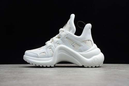 【450】[L*V ARCHLIGHT SNEAKERS WHITE/WHITE/LIGHT GREY]-[WOMAN:35-40]