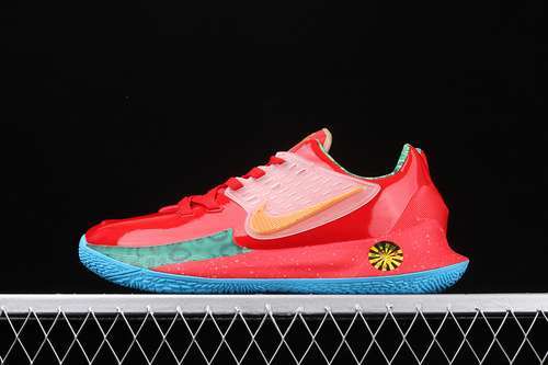 【380】[CJ6952-600]-[KYRIE 2 LOW EP MR. KRABS UNIVERSITY RED/METALLIC GOLD]-[MAN:40-46]
