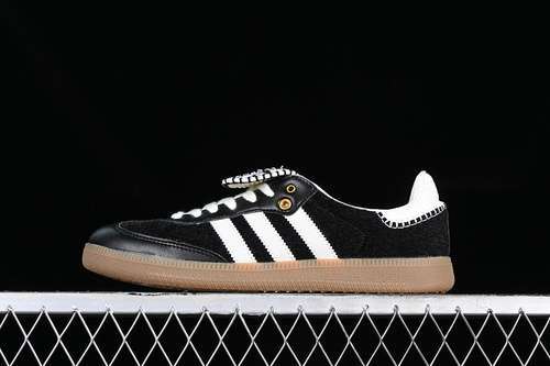 【260】[IE0580]-[WALES BONNER SAMBA WHITE/BLACK/BROWN]-[WOMAN:35-39]-[MAN:40-45]