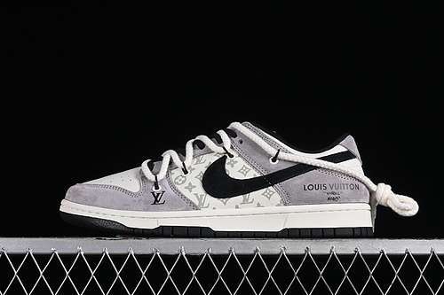【380】[SJ2068-232]-[SB DUNK LOW L*V WHITE/GREY/BLACK]-[WOMAN:36-39]-[MAN:40-45]