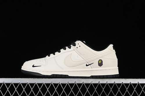 【360】[XD6188-037]-[SB DUNK LOW BAPE OFF WHITE/BLACK]-[WOMAN:36-39]-[MAN:40-45]