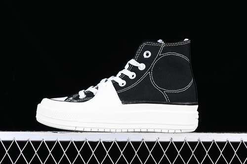 【240】[A05094C]-[CONVERSE CHUCK TAYLOR ALL STAR HIGH CONSTRUCT BLACK/VINTAGE WHITE/EGRET]