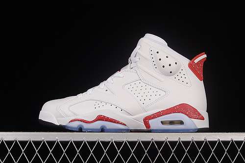【550】[CT8529-162]-[AIR JORDAN 6 WHITE/WHITE/RED]-[MAN:40-47.5]