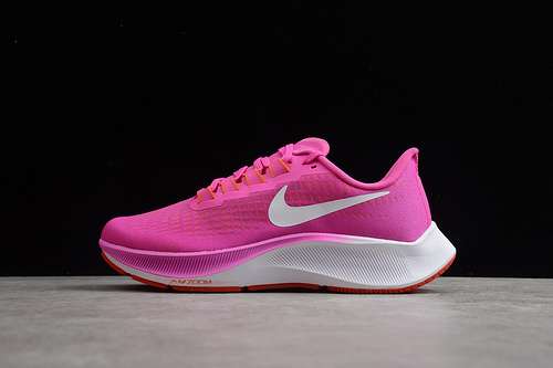 【280】[BQ9647-600]-[AIR ZOOM PEGASUS 37 FIRE PINK/WHITE-TEAM ORANGE]-[WOMAN:36-39]
