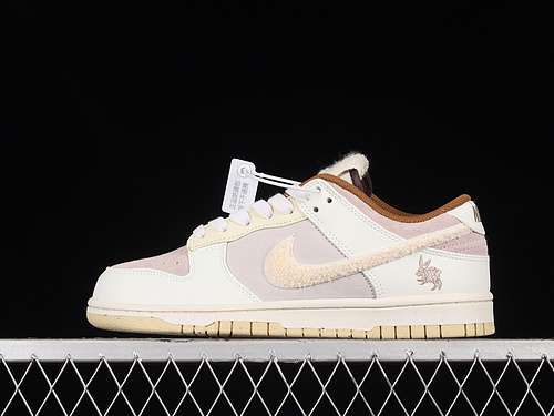 【290】[FD4203-211]-[DUNK LOW SB YEAR OF THE RABBIT FOSSIL STONE/COCONUT MILK/SAIL]-[UNISEX:36-45]