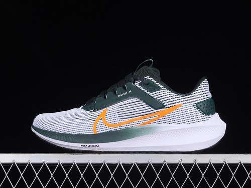 【280】[DV3854-107]-[AIR ZOOM PEGASUS 40 WHITE/DARK GREEN/ORANGE]-[MAN:39-45]
