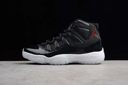 【450】[378037-003]-[AIR JORDAN 11 RETRO SPACE JAM 2016 RELEASE BLACK/WHITE]-[MAN:40-45]