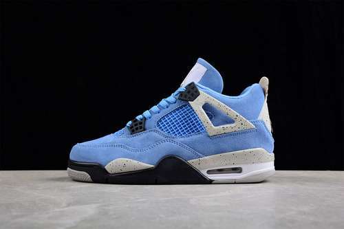 【340】[CT8527-400]-[AIR JORDAN 4 RETRO UNIVERSITY BLUE/TECH GREY/WHITE/BLACK]-[MAN:40-48]