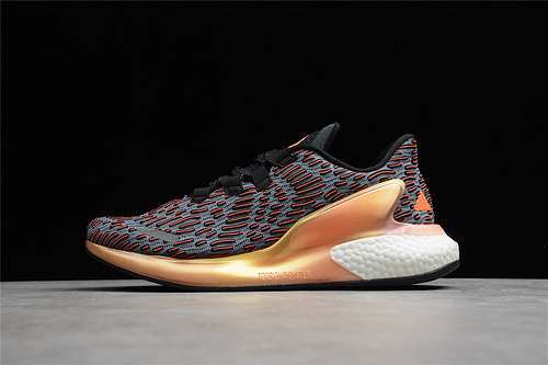 【260】[FW8308]-[LAVA BOOST SHOES LIGHT GREY/ORANGE/GOLD]-[MAN:40-45]