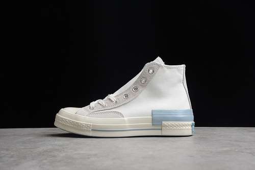 【260】[173100C]-[CHUCK TAYOR ALL-STAR 70S HIGH WHITE/LIGHT BLUE/EGRET]-[WOMAN:36-39]-[MAN:40-44]