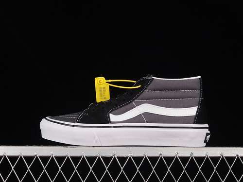 【250】[VN0A3WM32PD]-[SK8 MID REISSUE BLACK/WHITE/GREY]-[WOMAN:35-39]-[MAN:40-44]