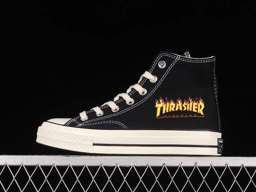 【240】[162050C]-[CHUCK TAYLOR ALL-STAR X THRASHER BLACK/BLACK/WHITE-YELLOW]-[WOMAN:35-39]-[MAN:40-44]