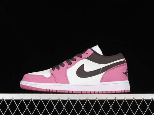 【280】[DC1767-160]-[AIR JORDAN 1 LOW WHITE/BLACK/PINK]-[WOMAN:36-40]