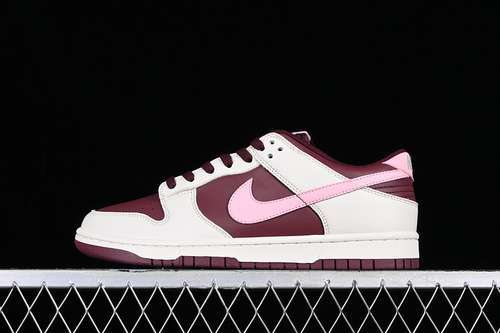 【300】[DR9705-100]-[SB DUNK LOW PALE IVORY/MEDIUM SOFT PINK/NIGHT MAROON]-[WOMAN:36-39]-[MAN:40-46]