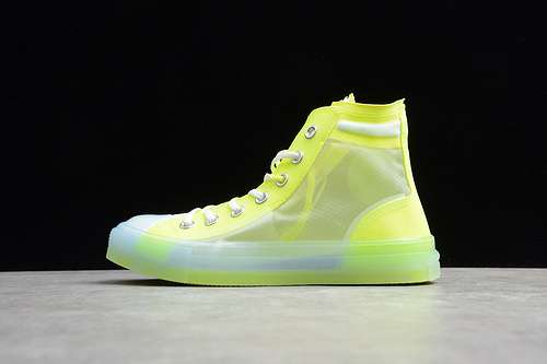 【320】[567369C]-[CHUCK TAYLOR ALL STAR TRANSLUCENT UTILITY FLUORESCENT GREEN/WHITE]