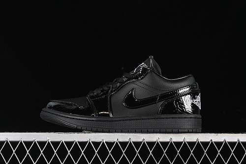 【320】[HJ7743-010]-[AIR JORDAN 1 LOW BLACK CROC BLACK/WHITE/METALLIC SILVER]-[MAN:40-46]