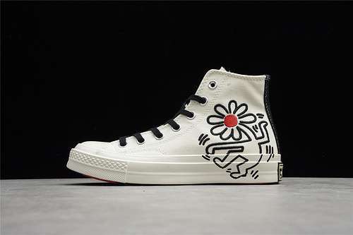 【260】[171858C]-[CHUCK TAYLOR ALL-STAR 70S HIGH KEITH HARING EGRET/BLACK/RED]-[UNSIEX:35-44]