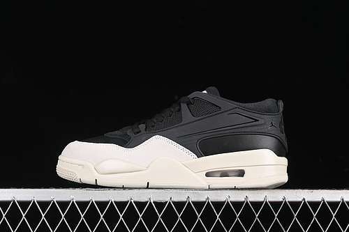【320】[FQ7939-001]-[AIR JORDAN 4 BLACK/LIGHT BONE/DARK GREY]-[MAN:40-47.5]