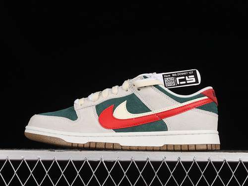 【330】[DO9457-127]-[SB DUNK LOW 85 GREY/GREEN/RED/WHITE]-[WOMAN:36-39]-[MAN:40-46]