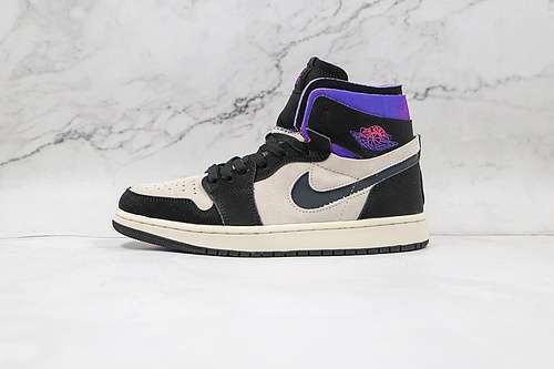 【400】[DB3610-105]-[SAINT GERMAIN AIR JORDAN 1 HIGH ZOOM COMFORT WHITE/BLACK/PSYCHIC PURPLE/PINK]