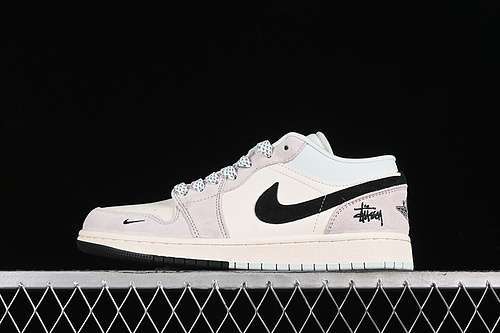 【360】[LJ6688-008]-[AIR JORDAN 1 LOW WHITE/GREY/BLACK/BLUE/PINK]-[WOMAN:36-39]-[MAN:40-45]