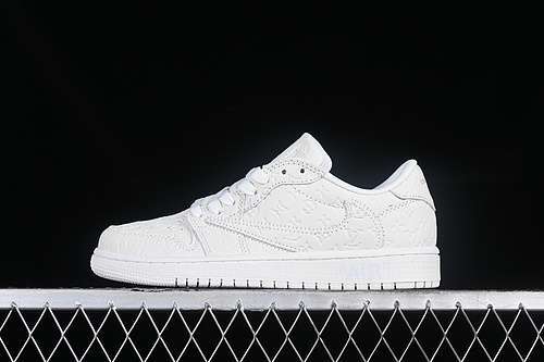 【300】[1A9V87]-[L*V TRAVIS SCOTT AIR JORDAN 1 LOW OG WHITE/GREY]-[WOMAN:36-39]-[MAN:40-47.5]