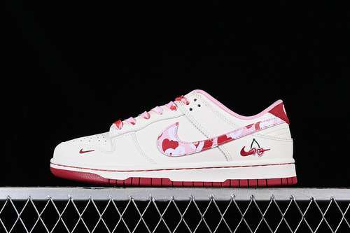 【310】[FC1688-118]-[SB DUNK LOW WHITE/PINK/RED]-[WOMAN:36-39]-[MAN:40-45]